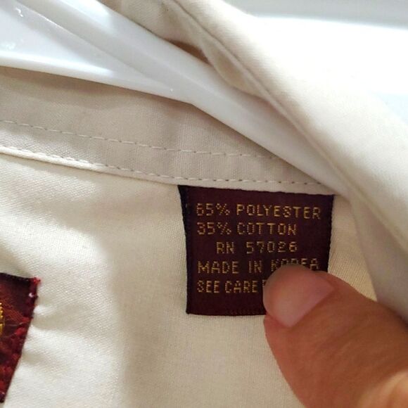 Vintage Sheplers 15.5-32 Western Shirt Pearl Snap Rodeo Cowboy Long Sleeve - Picture 4 of 6